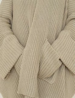 Indigo Luna Tuula Poncho Almond