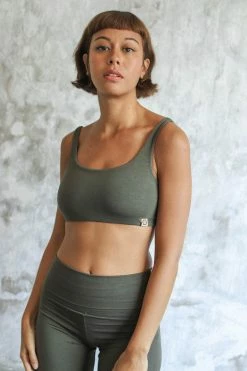 Indigo Luna Boxy Crop Forest