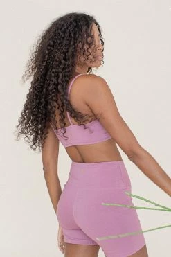 Indigo Luna New In Ananda Crop Pink Rose