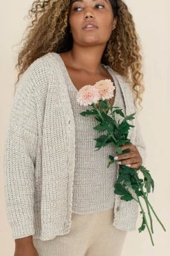 Indigo Luna New In Helga Cardigan Oat
