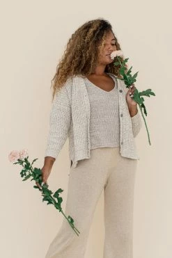 Indigo Luna New In Helga Cardigan Oat