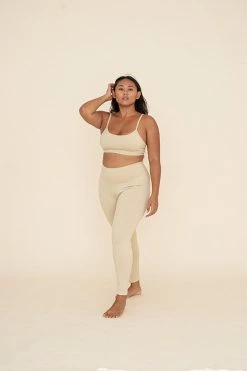 Indigo Luna Ananda Crop Antique White