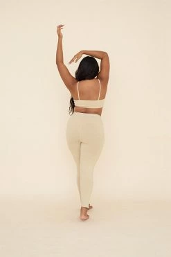 Indigo Luna Ananda Crop Antique White