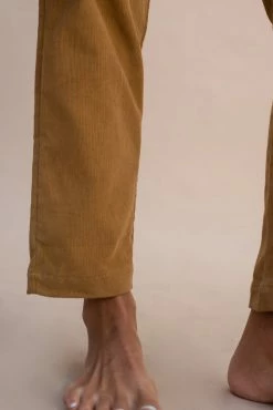 Indigo Luna Livia Cord Trousers Chestnut