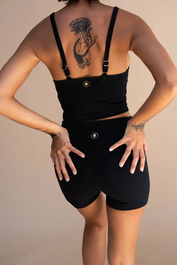 Indigo Luna Best Sellers Ananda Yoga Shorts Black *