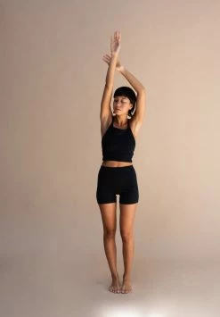 Indigo Luna Best Sellers Ananda Yoga Shorts Black *