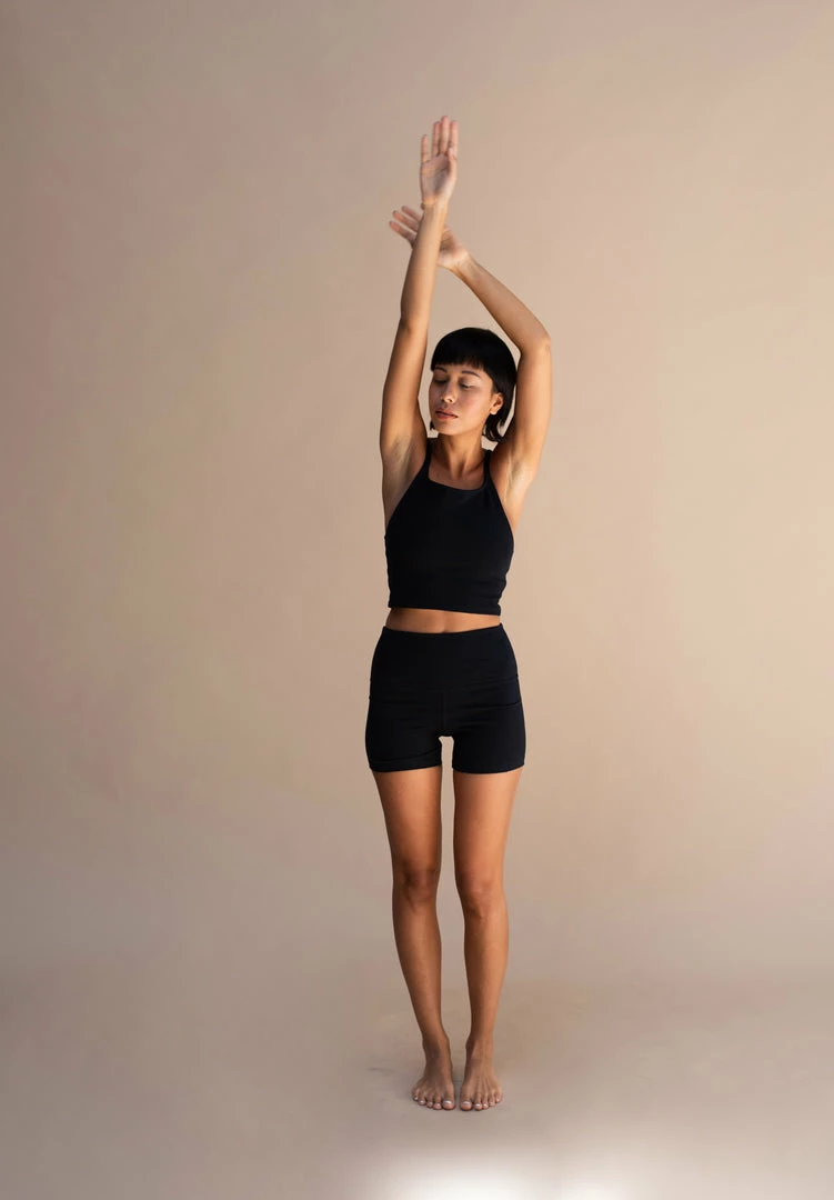 Indigo Luna Best Sellers Ananda Yoga Shorts Black *