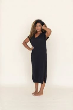 Indigo Luna Helga Dress Black New In