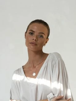 Wild Ivy Best Sellers Eternity Earrings Silver