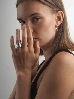 Wild Ivy Eternity Ring Silver Best Sellers