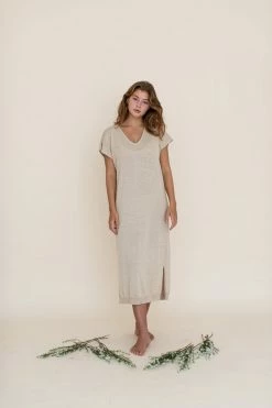 Indigo Luna Helga Dress Almond