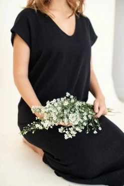 Indigo Luna Helga Dress Black New In