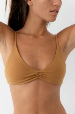 Indigo Luna Astrid Bralette Dark Mahogany