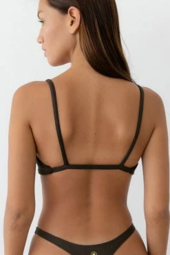 Indigo Luna Astrid Bralette Indian Almond