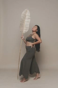 Indigo Luna Boxy Crop Forest