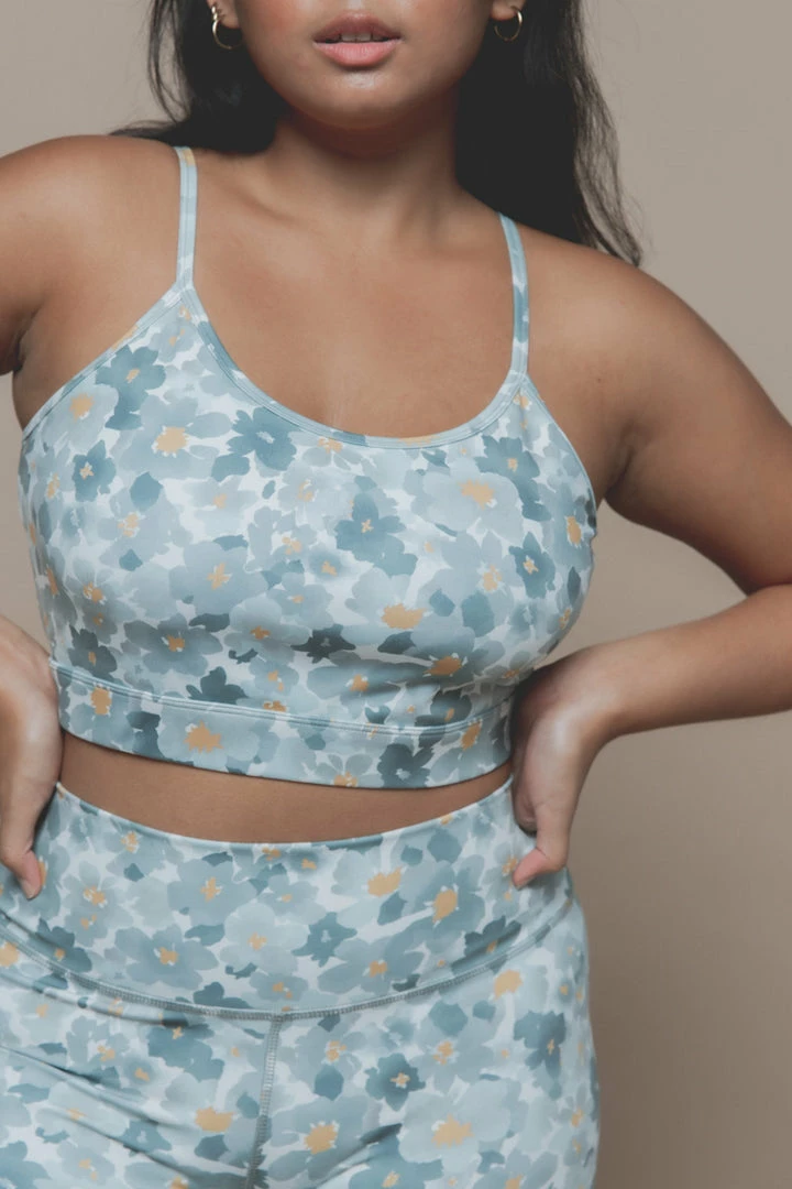 Indigo Luna Best Sellers Vayū Crop Viola Olive