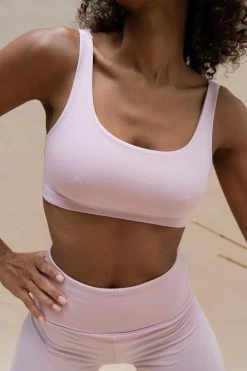 Indigo Luna Boxy Crop Pink Rose