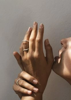 Wild Ivy Enso Stack Ring (Slim) Silver Best Sellers