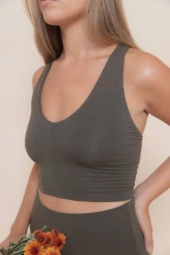 Indigo Luna Agni Cross Top Forest