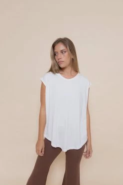 Indigo Luna Agni Tee Off White New In