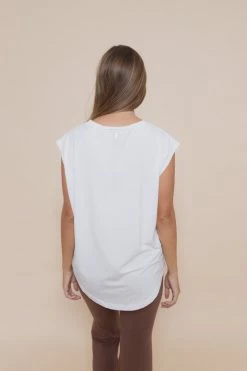 Indigo Luna Agni Tee Off White New In