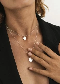 Wild Ivy Luna Necklace (Small) Silver Best Sellers