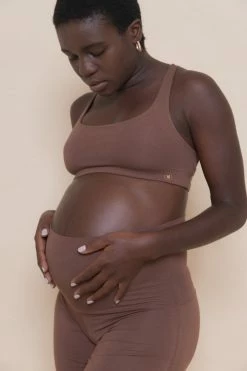 Indigo Luna Boxy Crop Chocolate New In