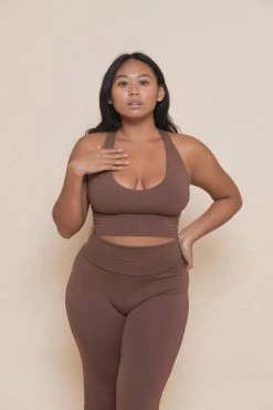 Indigo Luna Agni Cross Top Chocolate