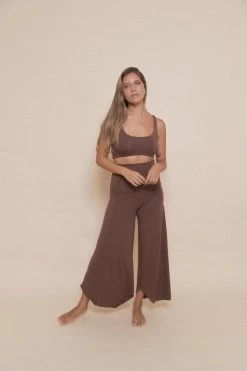 Indigo Luna New In Layla Flares Chocolate