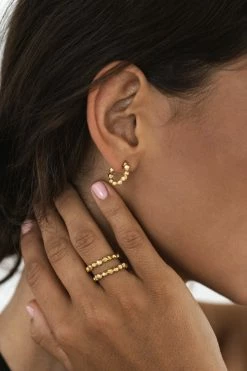 Wild Ivy Allure Earrings Gold