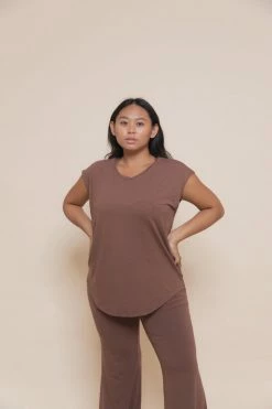 Indigo Luna Agni Tee Chocolate