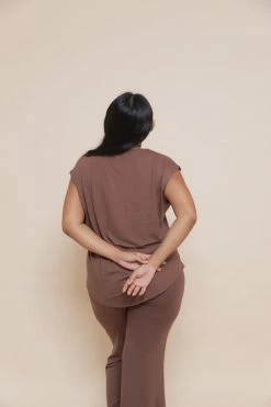 Indigo Luna Agni Tee Chocolate