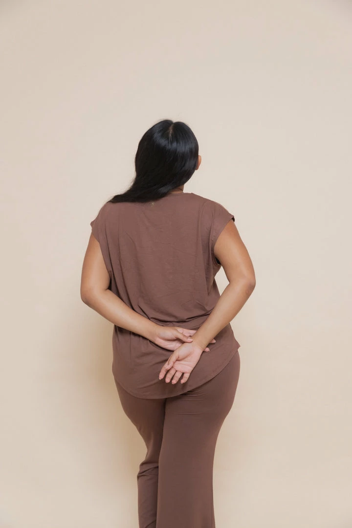 Indigo Luna Agni Tee Chocolate