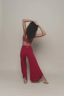 Indigo Luna Layla Flares Dark Rose New In