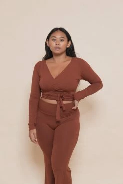 Indigo Luna New In Agni Wrap Top Spice