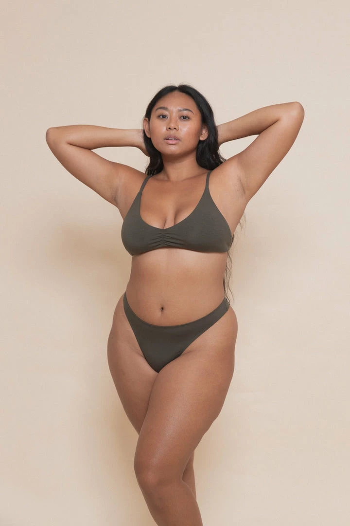 Indigo Luna Astrid G-String Jungle Green New In