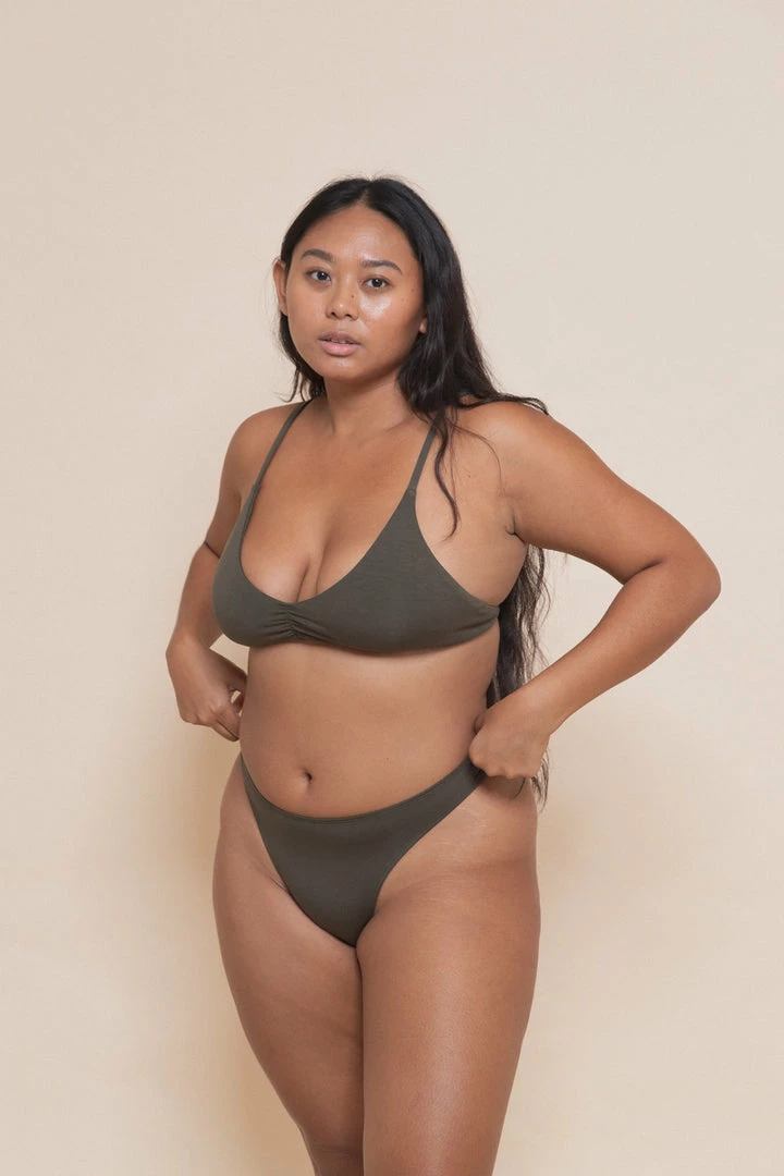 Indigo Luna Astrid G-String Jungle Green New In