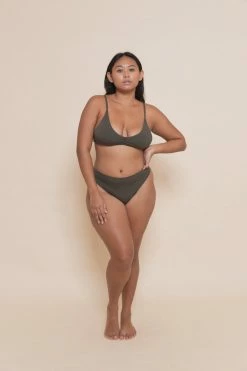 Indigo Luna Tina Thong Jungle Green New In