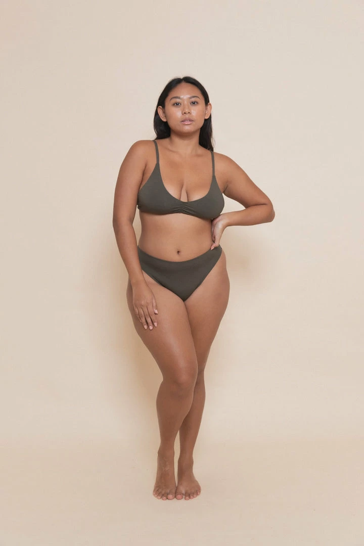 Indigo Luna Tina Thong Jungle Green New In