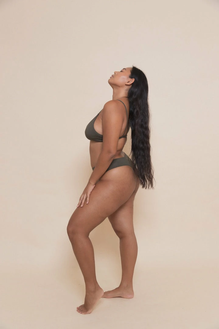 Indigo Luna Tina Thong Jungle Green New In