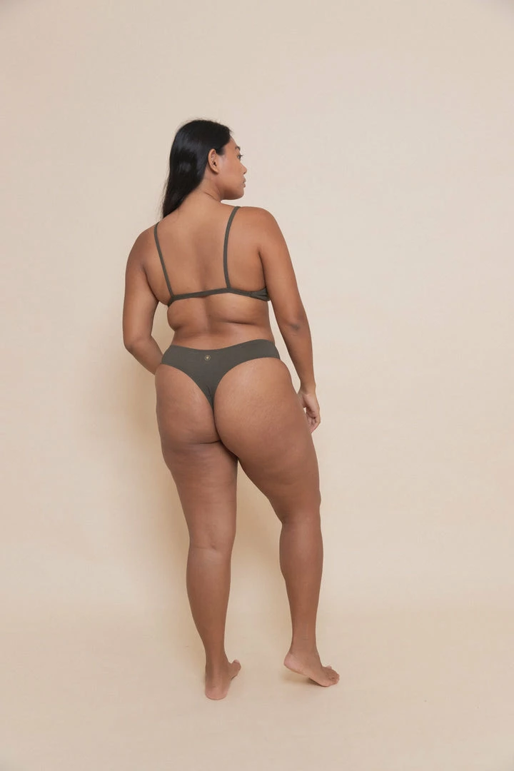 Indigo Luna Tina Thong Jungle Green New In