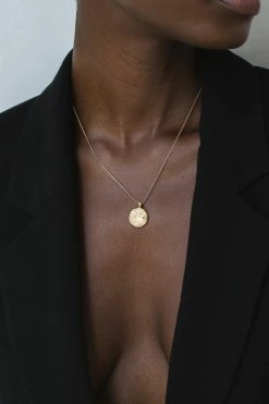 Wild Ivy Lotus Reversible Necklace Gold Best Sellers