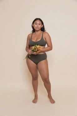 Indigo Luna Freya Bra Jungle Green