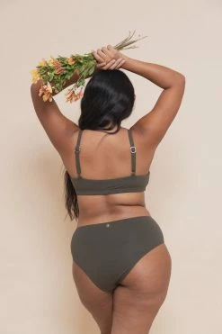 Indigo Luna Freya Undies Jungle Green New In