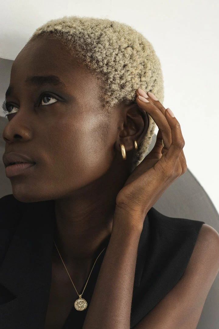 Wild Ivy NY Hoops (S) Gold