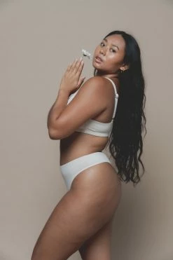 Indigo Luna New In Layla Thong Pearl