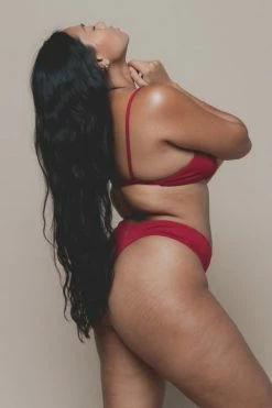 Indigo Luna New In Layla Bralette Dark Rose