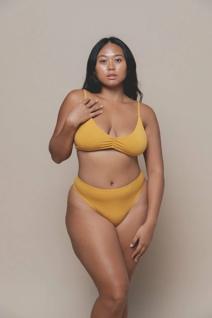 Indigo Luna Layla Thong Saffron