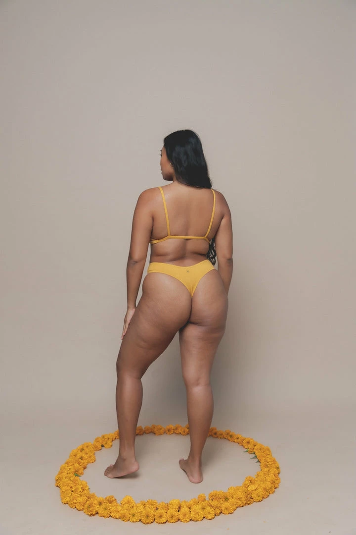 Indigo Luna Layla Thong Saffron