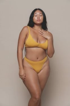 Indigo Luna New In Layla G-String Saffron